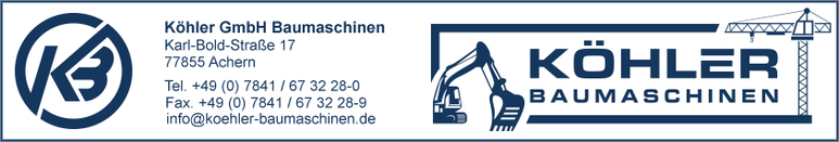 Logo der Köhler Baumaschinen GmbH