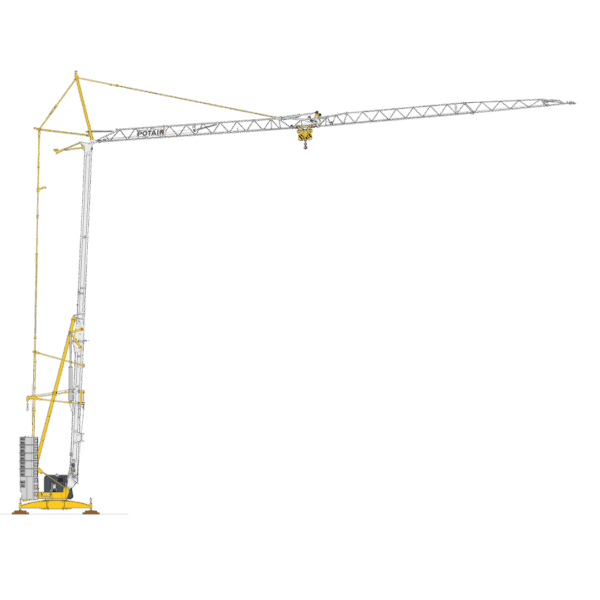 Potain Krane und Kranvermietung bei Köhler Baumaschinen