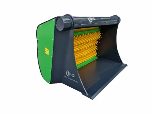 Schaufelseparator, Siebschaufel